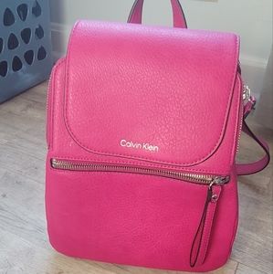 Calvin Klein backpack purse